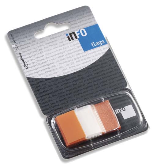 Teippimerkki INFO FLAG 25mm - Teippi- ja viestimerkit - 120196 - 1