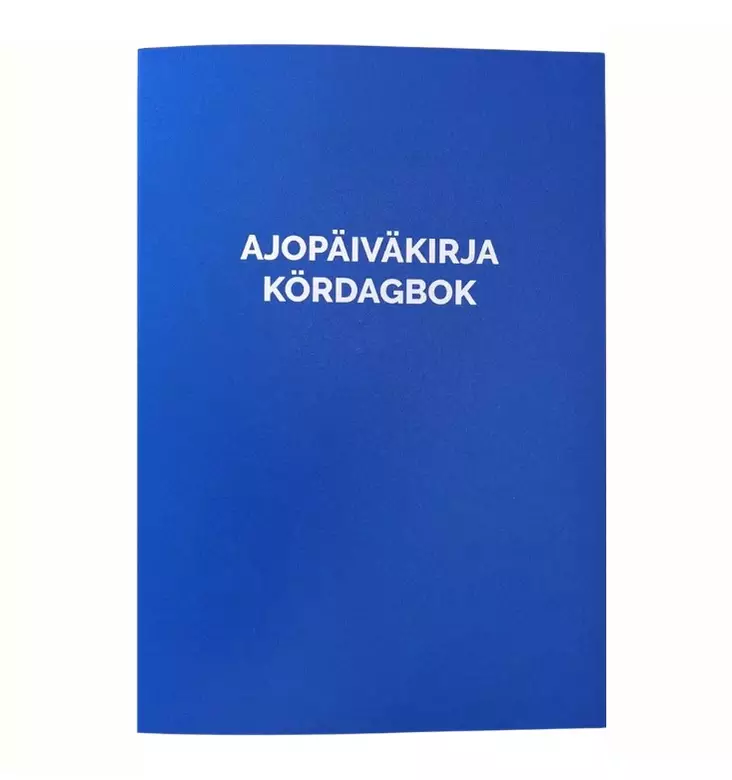 Ajopäiväkirja A5/187 KARTO - Lomakkeet - 112406 - 1