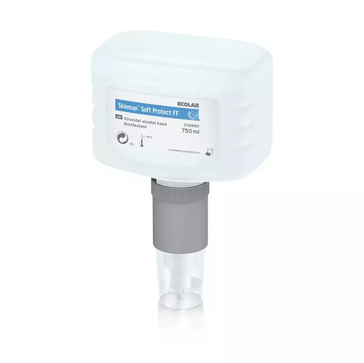 Desinfektiogeeli 750ml Skinman Soft Protect FF - Käsihuuhteet annostelijoihin - 164506 - 1