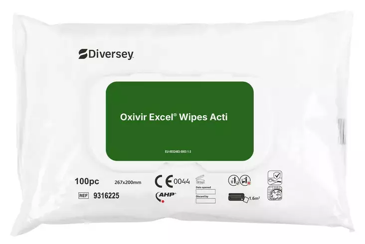 Desinfektiopyyhe OXIVIR Excel Wipes Acti - Desinfioivat aineet - 170916 - 1