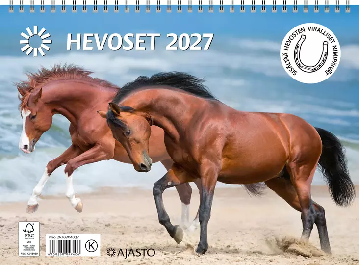 Hevoset - Seinäkalenterit - 189456 - 1