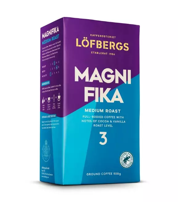 Kahvi LÖFBERGS Magnifika 500g - Kahvit, teet ja kaakaot - 171766 - 1