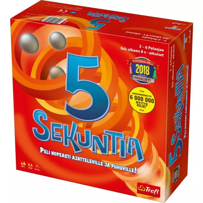 Lautapeli 5 sekuntia - Lautapelit - 185476 - 1