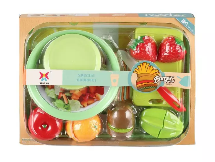 Leikattavat hedelmät leikkisetti 22 osaa - Lelut - 182536 - 1