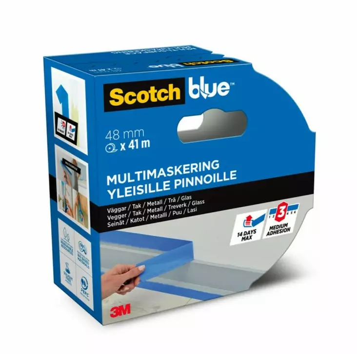 Maalarinteippi 48mm/41m SCOTCH Blue - Maalarinteipit - 142166 - 1
