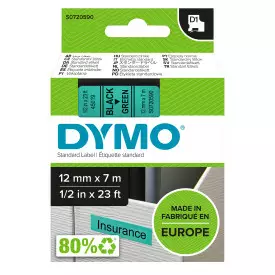 Tarranauha DYMO 12mmx7m 45019 - Tarra- ja kohokirjoitinteipit Dymo - 104066 - 1