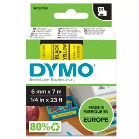 Tarranauha DYMO 6mmx7m 43618 - Tarra- ja kohokirjoitinteipit Dymo - 104056 - 1