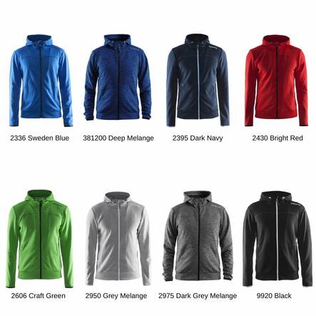 Huppari vetoketjulla CRAFT Leisure - Vaatteet - 151177 - 2