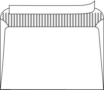 Kirjekuori PAKATTU C5 OPUS tarralla - Kirjekuoret,valkoiset - 154027 - 1