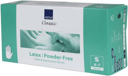 Lateksikäsine S/7 ABENA - Suojavarusteet (käsineet,päähineet yms) - 168087 - 1