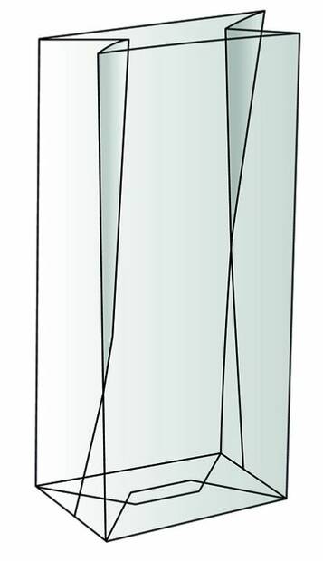 Sellofaanipussi 8x5x24cm - Sellofaanipussit - 116077 - 1