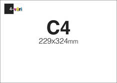 Kirjekuori C4 4/0 - Kirjekuoret - 151677 - 1