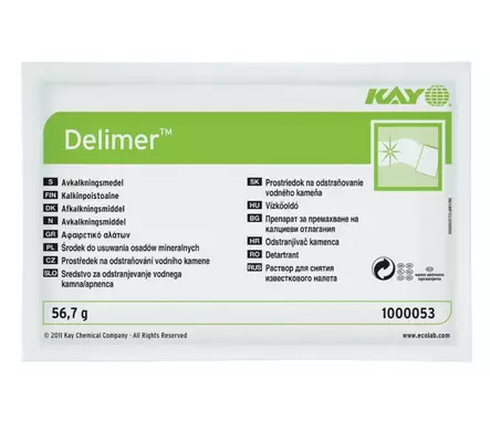 Kalkinpoistoaine 56,7g KAY Delimer - Astianpesuaineet ja keittiön puhtaus - 184397 - 1