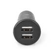 Autolaturi 2x USB-A - 2.4A NEDIS - Puhelintarvikkeet - 155427 - 2