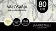 Valosarja 10m 80led - Kausivalot - 180767 - 1