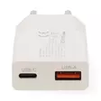 Seinälaturi 30W USB-C / USB-A - Puhelintarvikkeet - 187637 - 2