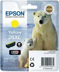 EPSON T2634 mustesuihku 26XL - Mustesuihkuvärit Epson - 137067 - 1