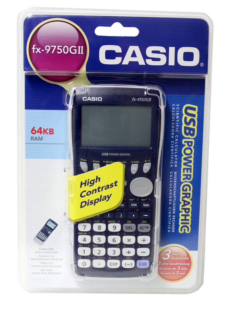 Funktiolaskin CASIO FX-9750GII - Funktiolaskimet - 128387 - 1