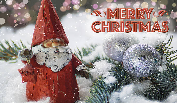 Joulukortti 2-os Liiketervehdys - Postikortit, lahjakortit, adressit - 156917 - 1