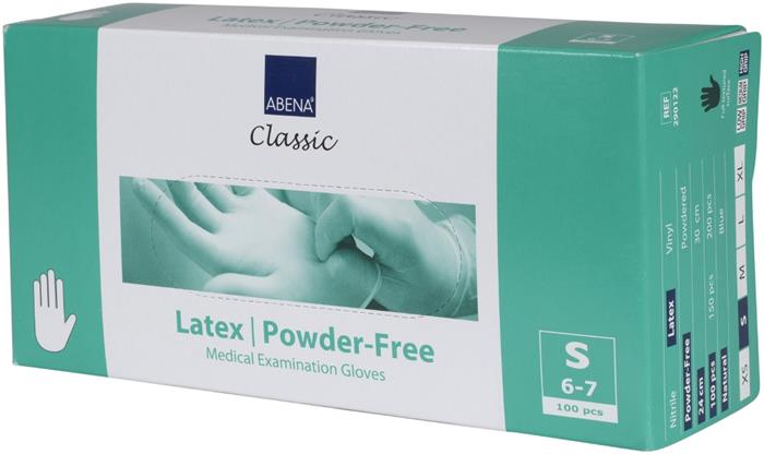 Lateksikäsine S/7 ABENA - Suojavarusteet (käsineet,päähineet yms) - 168087 - 1