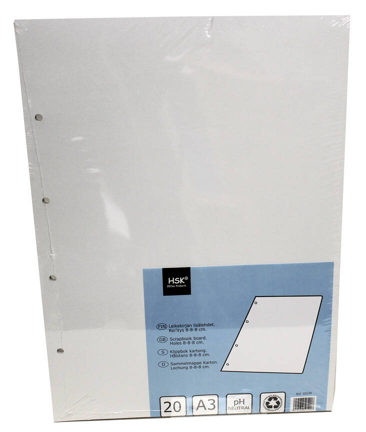 Leikekirjanlehdet A3 8-8-8 HSK - Muut kansiot - 127327 - 1