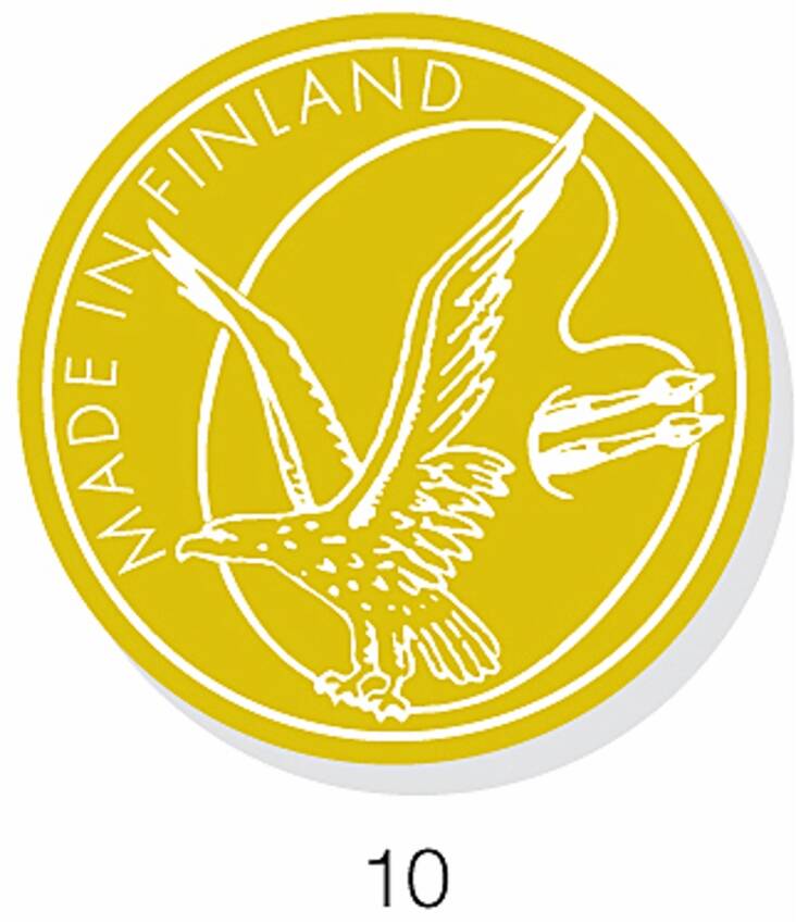 Peitevärinappi nro 10 WENNSTRÖM - Vesi- ja peitevärit sekä siveltimet - 102747 - 1