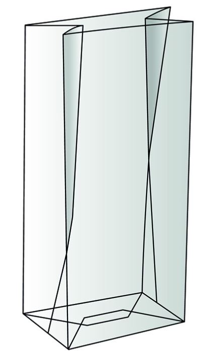 Sellofaanipussi 8x5x24cm - Sellofaanipussit - 116077 - 1