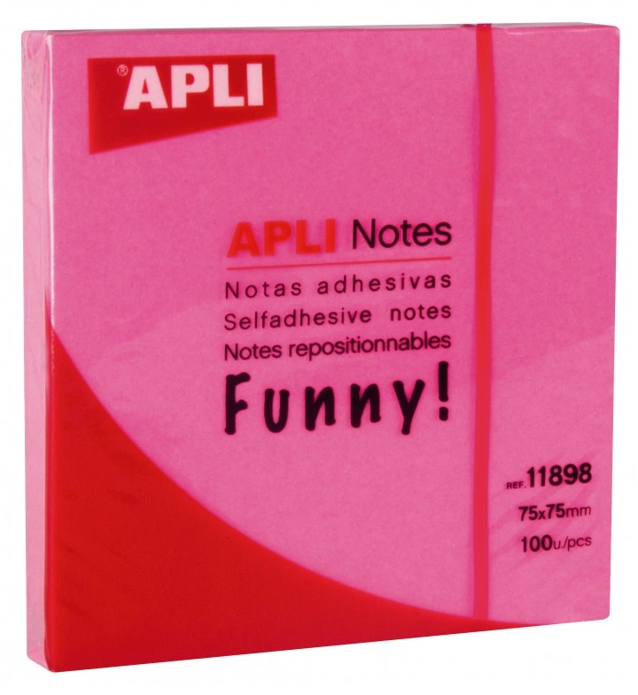 Viestilappu 75x75mm APLI - Viestilaput ja telineet - 153387 - 1