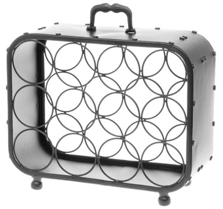 Viinipulloteline Bag 4living 43x17x36cm - Piensisustaminen - 150517 - 1