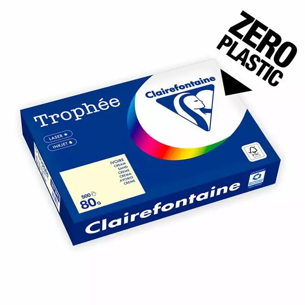 Kopiopaperi A4/80g TROPHEE - Värilliset kopiopaperit - 187257 - 1