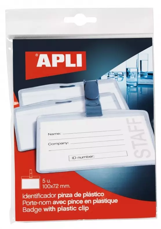 Kongressitasku 100x72mm APLI - Kongressi ja nimilapputaskut - 127187 - 1