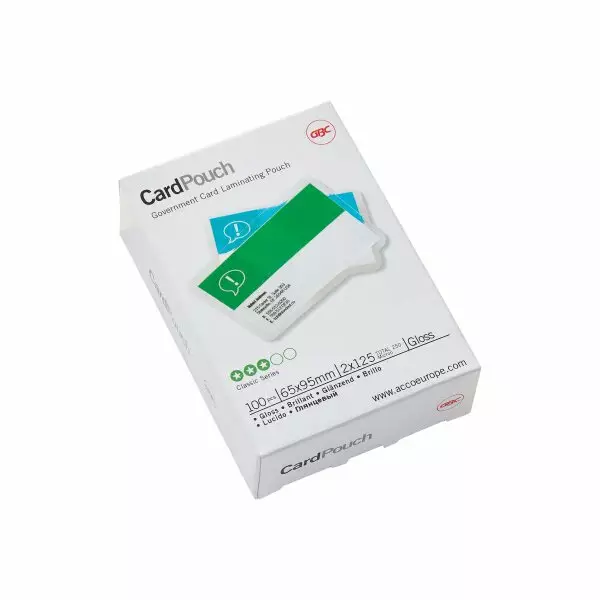 Laminointitasku 65x95mm 125mic GBC - Laminointitaskut muut koot - 104287 - 1