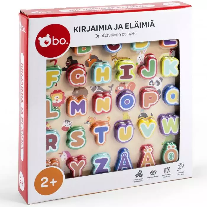 Palapeli Kirjaimet ja eläimet - Palapelit - 185487 - 1