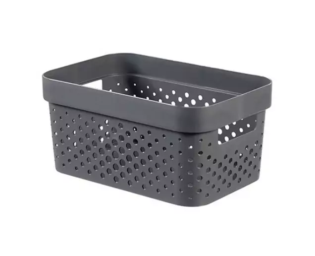 Säilytyskori 4,5L CURVER Infinity Dots - Säilytyslaatikot ja -korit  - 189747 - 1