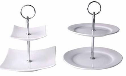 Kakkutarjotin 2-krs lajitelma - Ruuanvalmistusvälineet - 145058 - 1