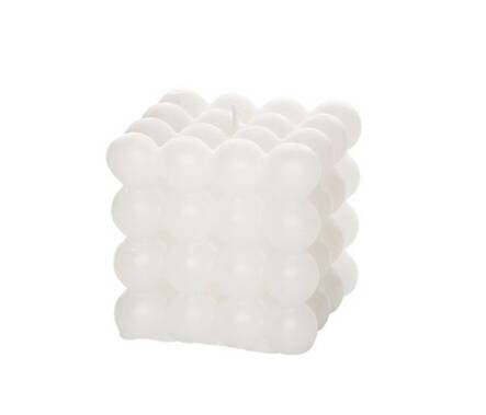 Pöytäkynttilä 8cm POLAR Kuplakuutio - Kynttilät, lyhdyt ja tarvikkeet - 175818 - 1