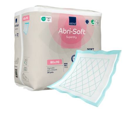 Vuoteensuoja 80x90cm ABENA Abri-Soft - Vuoteensuojat - 168648 - 1
