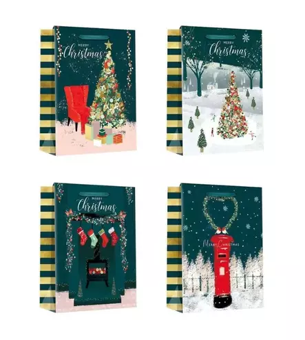 Lahjakassi 30x42/12cm Joulu - Lahjakassit - 181528 - 1