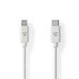 Kaapeli Usb-C Uros - Lighting 1m NEDIS - Puhelintarvikkeet - 170688 - 1