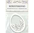 Koristekuvio pääsiäismuna - Askartelutarvikkeet - 173648 - 1