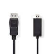 Displayport uros-hdmi uros 2m NEDIS - Kaapelit ja kaapelikourut, jatkojohdot - 139148 - 2