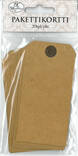Pakettikortti 5x10cm 20kpl/pkt - Askartelutarvikkeet - 147208 - 1