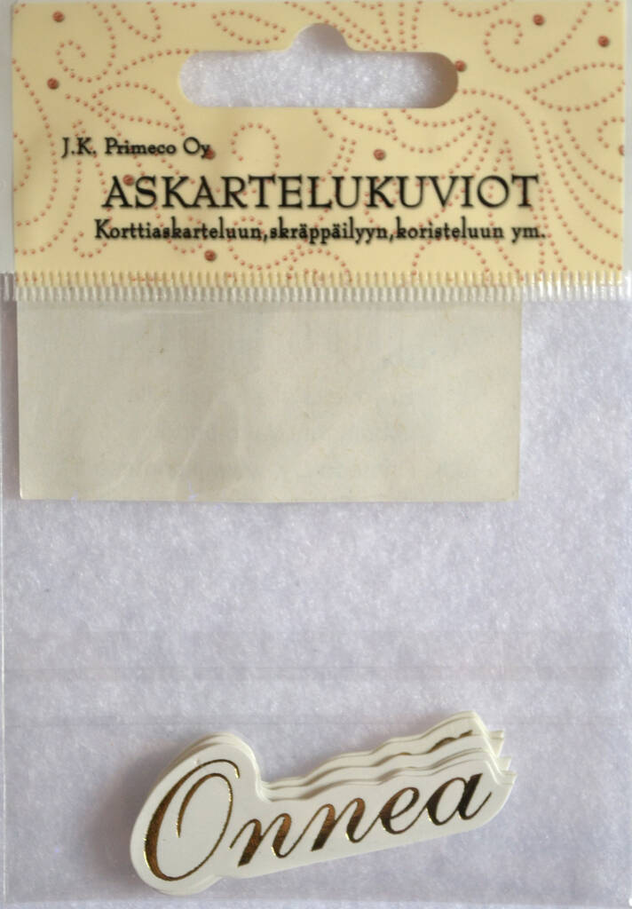 Askartelukuvio onnea kulta - Askartelutarvikkeet - 136068 - 1