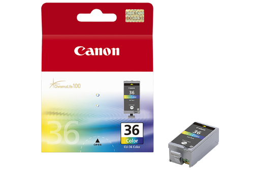 CANON CLI-36 mustesuihku - Mustesuihkuvärit Canon - 119808 - 1
