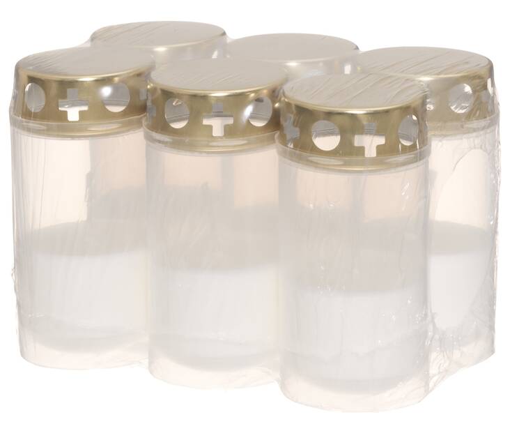 Hautakynttilä 6kpl/pkt POLAR - Kynttilät, lyhdyt ja tarvikkeet - 163718 - 1