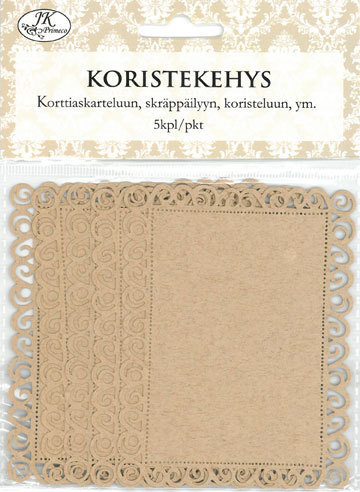 Koristekehys suorakulma 5kpl/pss - Askartelutarvikkeet - 149008 - 1