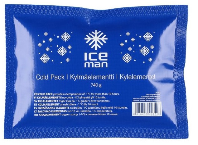 Kylmäelementti 740g ICEMAN - Muut ensiaputuotteet - 160878 - 1