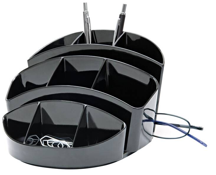 Kynäpurkki WEDO Rotondo 9-os - Kynäpurkit, tarvikelokerot - 127038 - 1