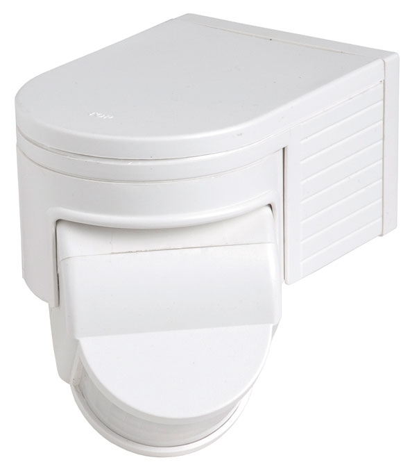 Liiketunnistin 180° ulkokäyttöön ip44 - Varalamput ja loisteputket - 134638 - 1