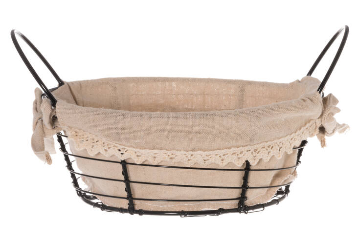 Metallikori pyöreä 20cm - Säilytyslaatikot ja -korit - 164088 - 1